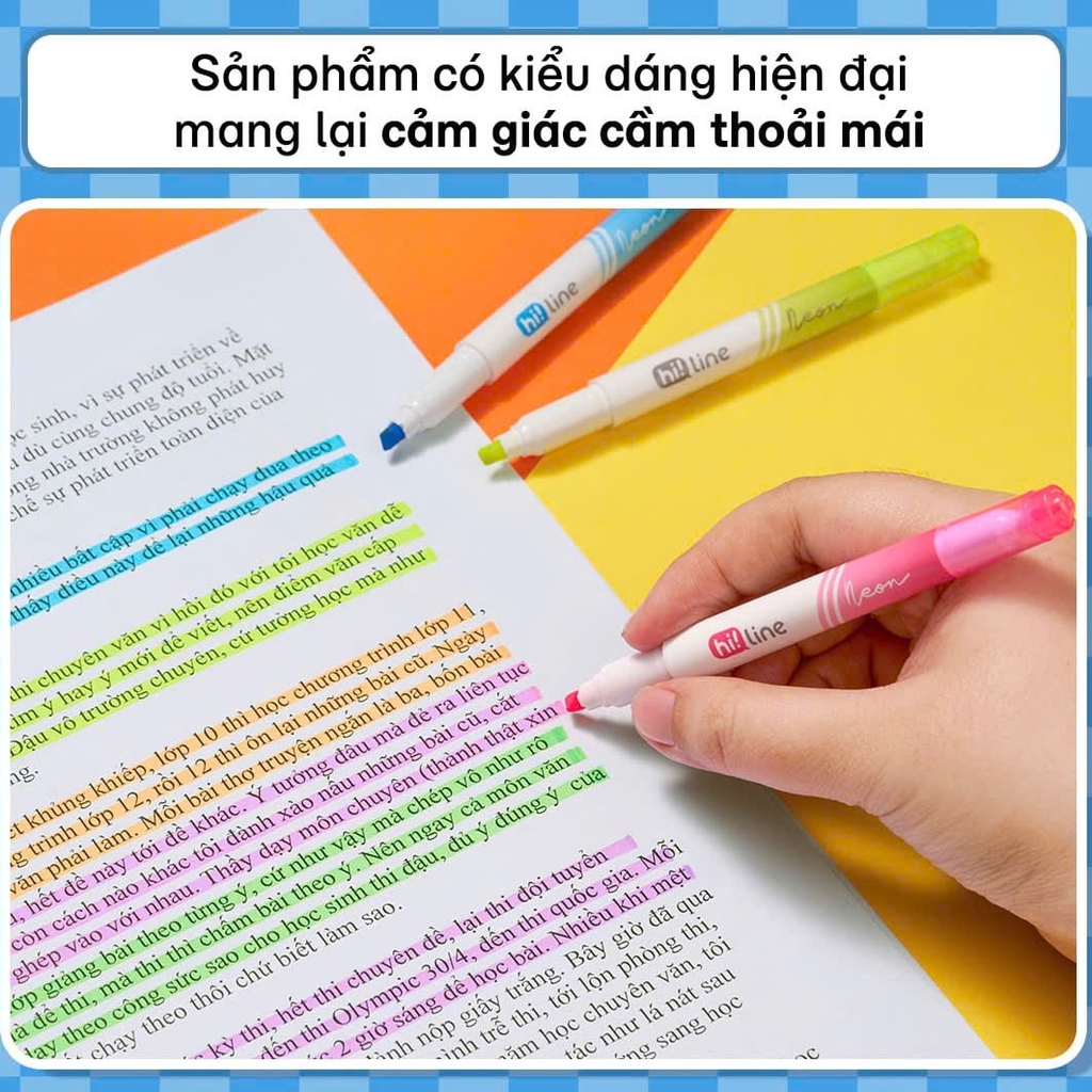 Bút dạ quang TL HL-03 Plus, Bút nhớ dòng, Bút highlight (10/720)
