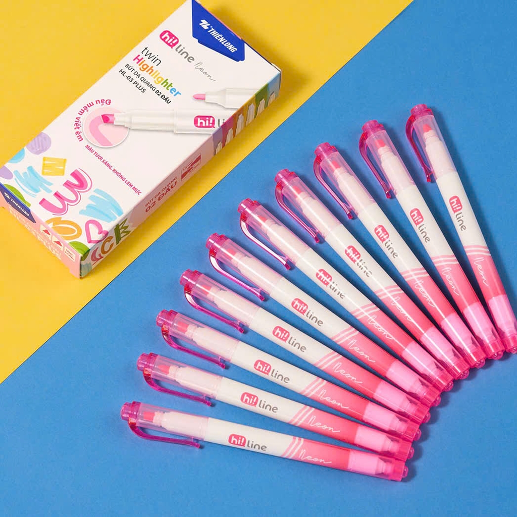 Bút dạ quang TL HL-03 Plus, Bút nhớ dòng, Bút highlight (10/720)