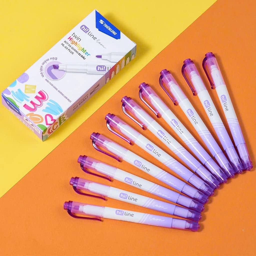 Bút dạ quang TL HL-03 Plus, Bút nhớ dòng, Bút highlight (10/720)