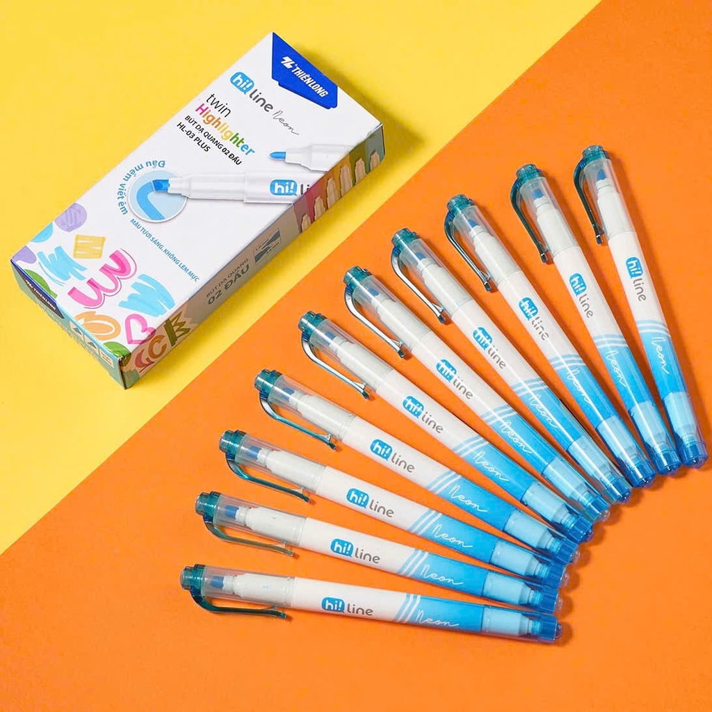 Bút dạ quang TL HL-03 Plus, Bút nhớ dòng, Bút highlight (10/720)