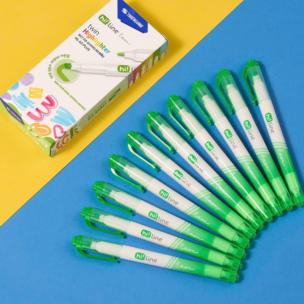 Bút dạ quang TL HL-03 Plus, Bút nhớ dòng, Bút highlight (10/720)