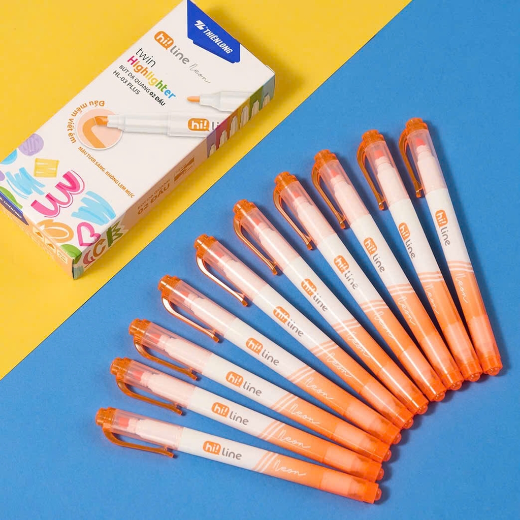Bút dạ quang TL HL-03 Plus, Bút nhớ dòng, Bút highlight (10/720)