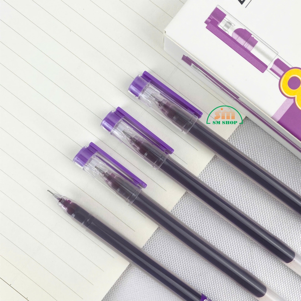 Bút gel Baoke PC 3948 tím (12/144)