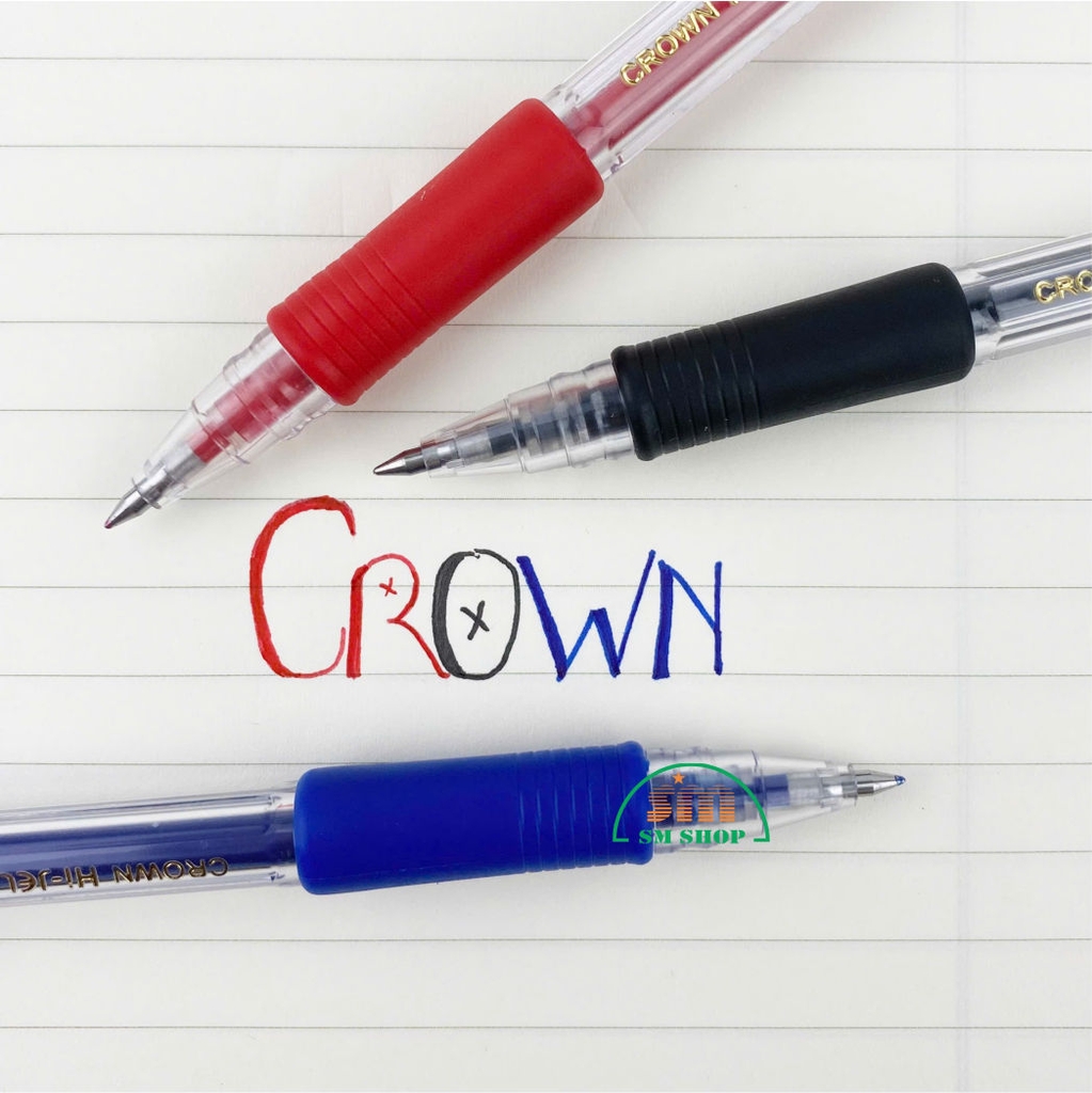Bút gel Crown GS-500 (12)