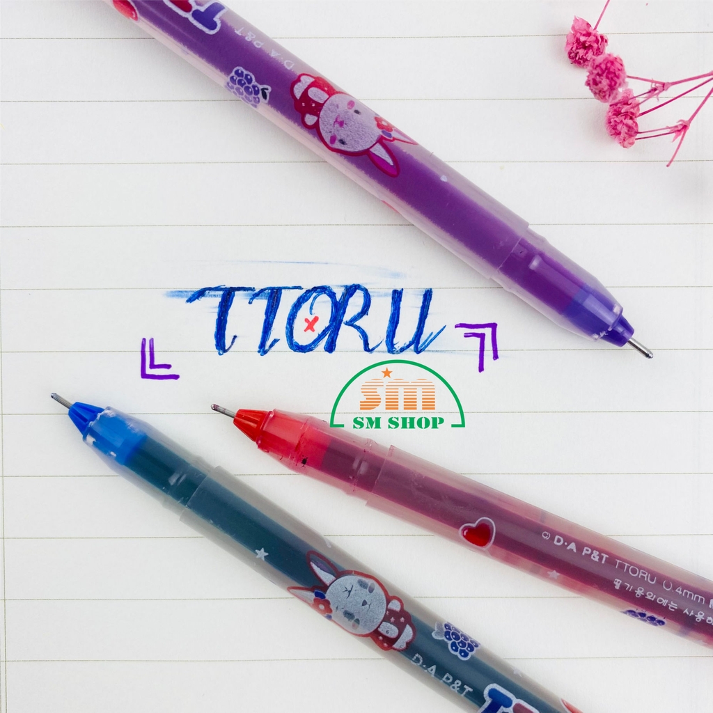 Bút gel D.A P&T Ttoru 0.4mm (12/144/1152)