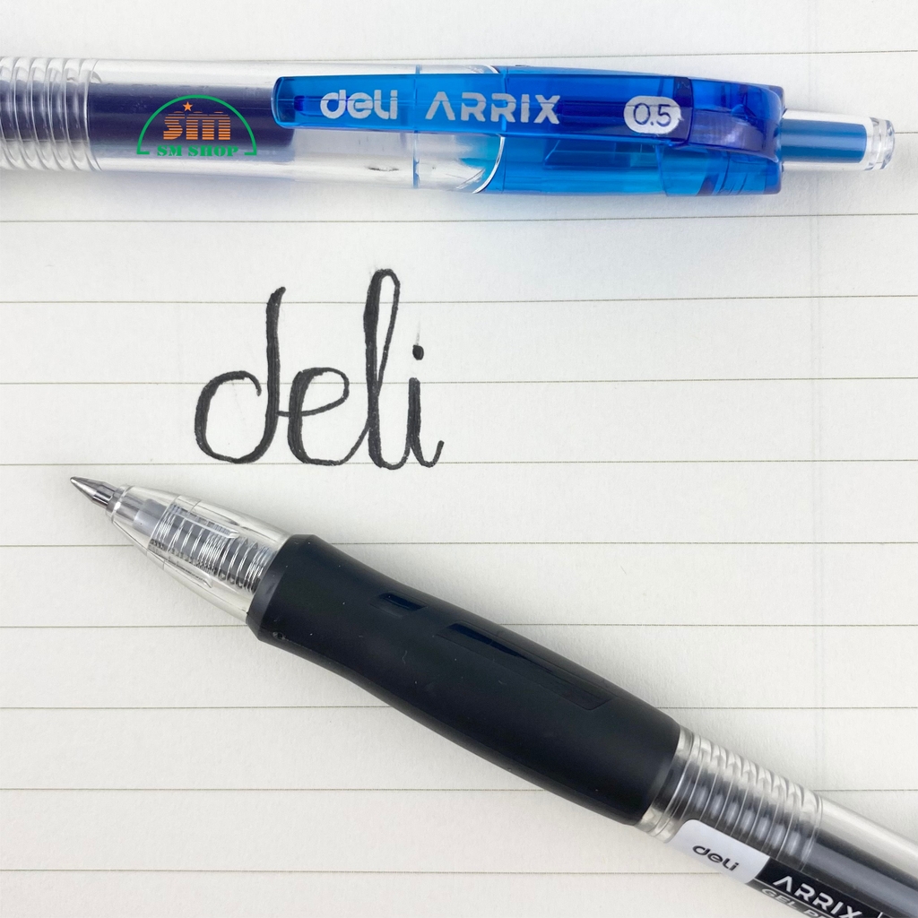 Bút gel Deli G08 0.5mm (12)