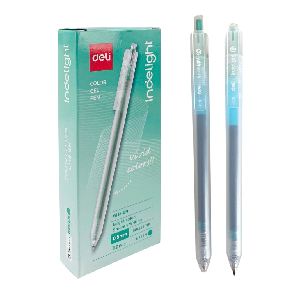 Bút gel Deli G118, Bút nước, Bút gel (12/144)