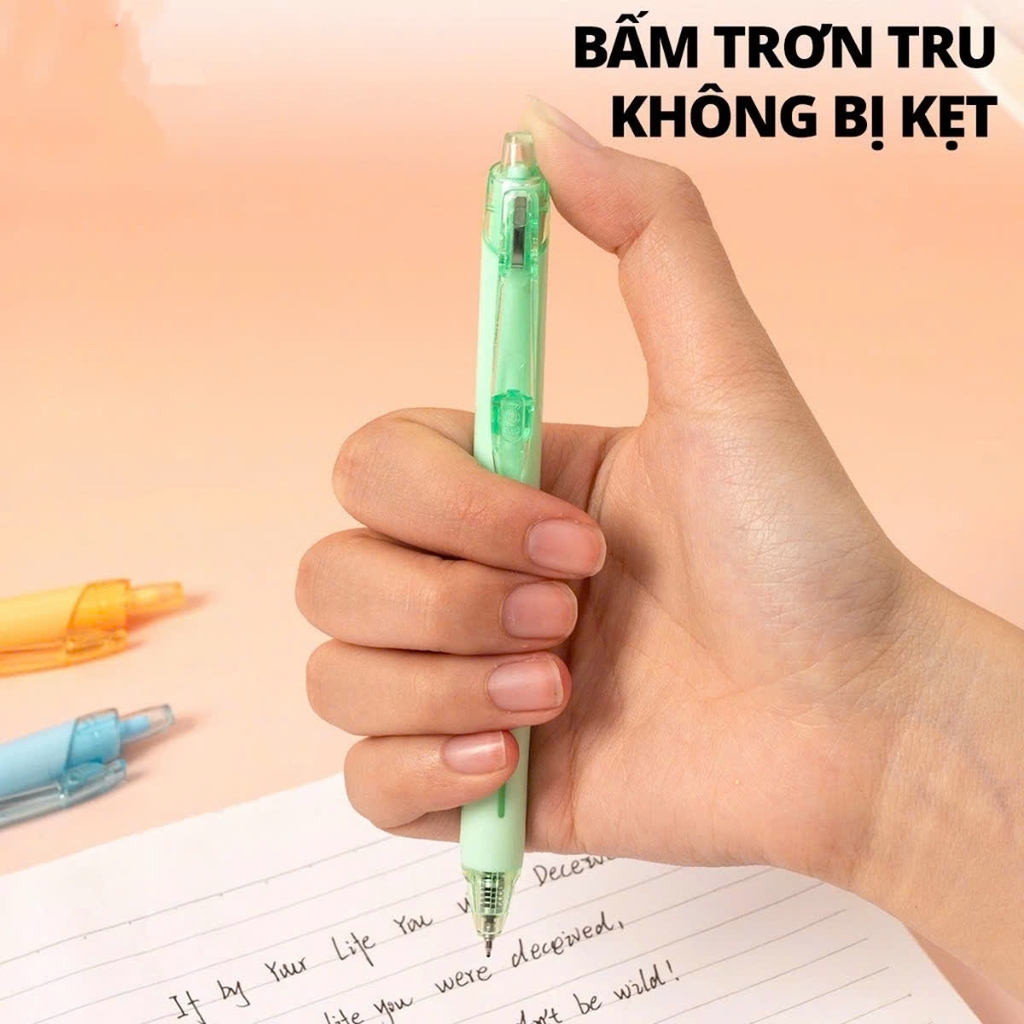 Bút gel Deli G337-BL xanh dương, Bút nước, Gel pen (12/144)