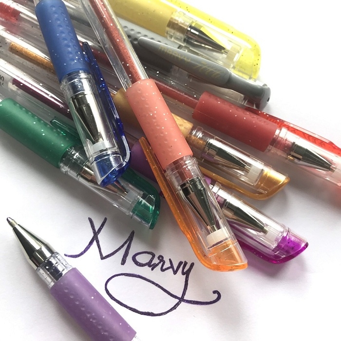 Bút gel kim tuyến Marvy 700G (12)