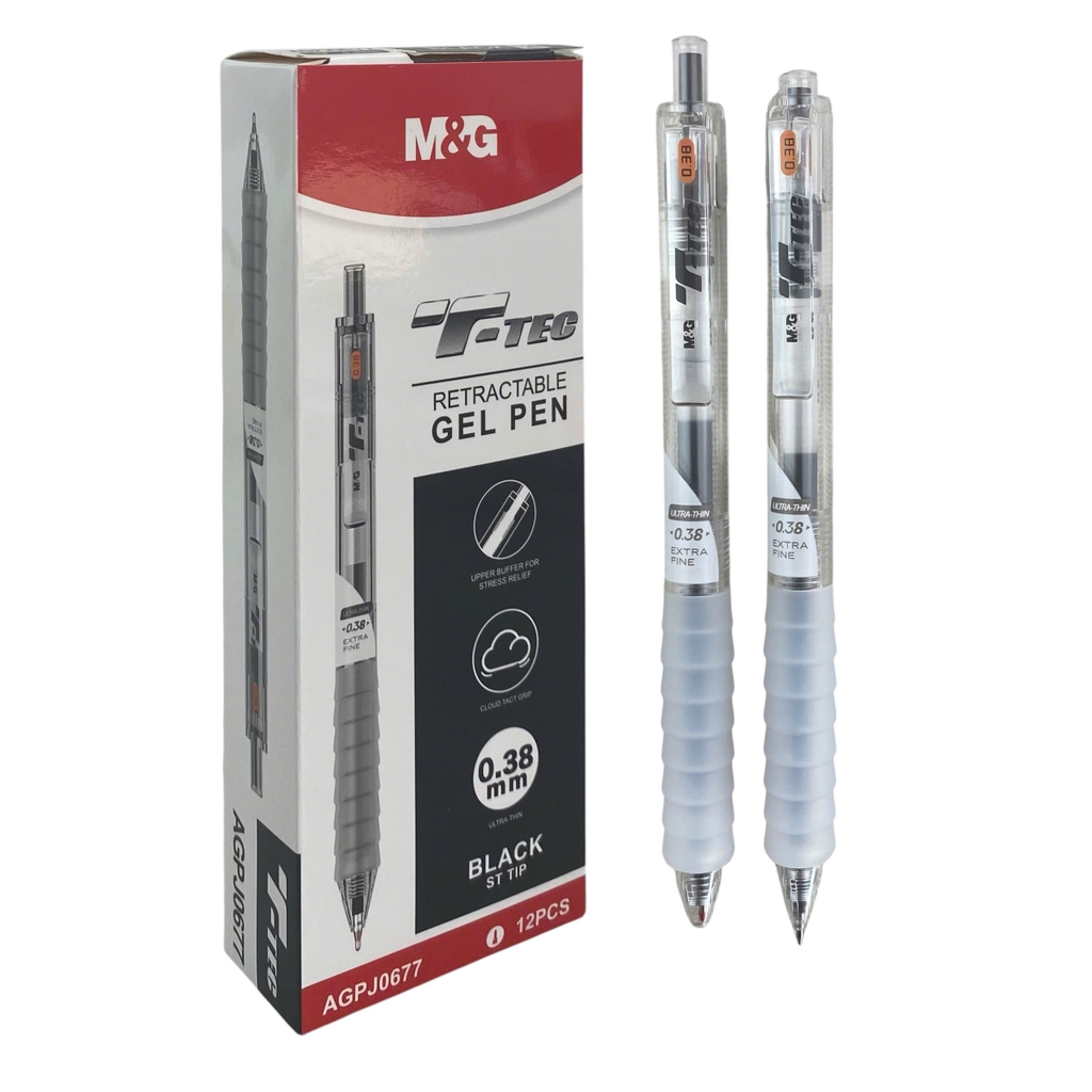 Bút gel MG AGP0677 0.38mm, Bút nước, Viết gel (12/144)