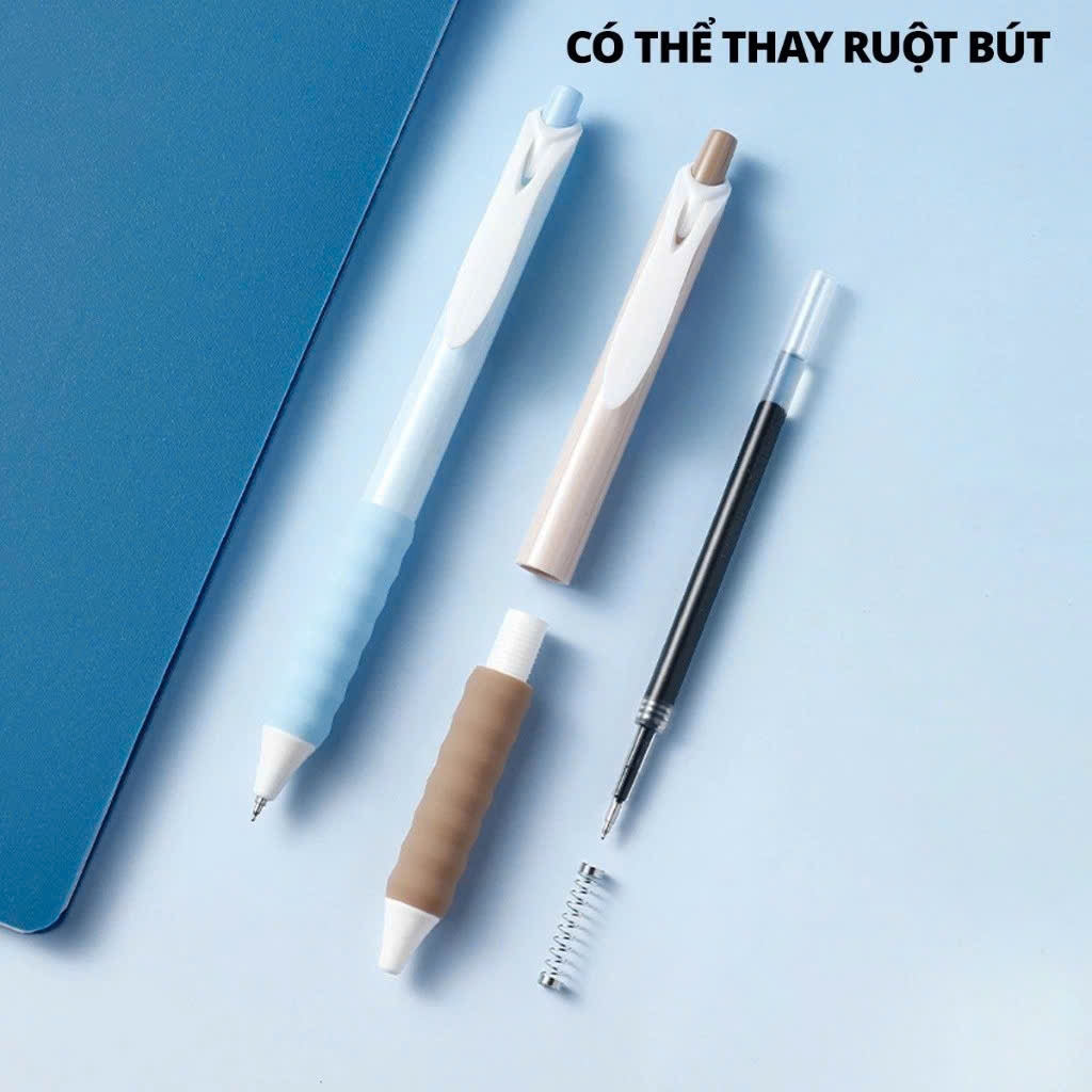 Bút gel mùi thơm Deli G611 đen, Bút nước, Gel pen, Bút mực gel (12/144)