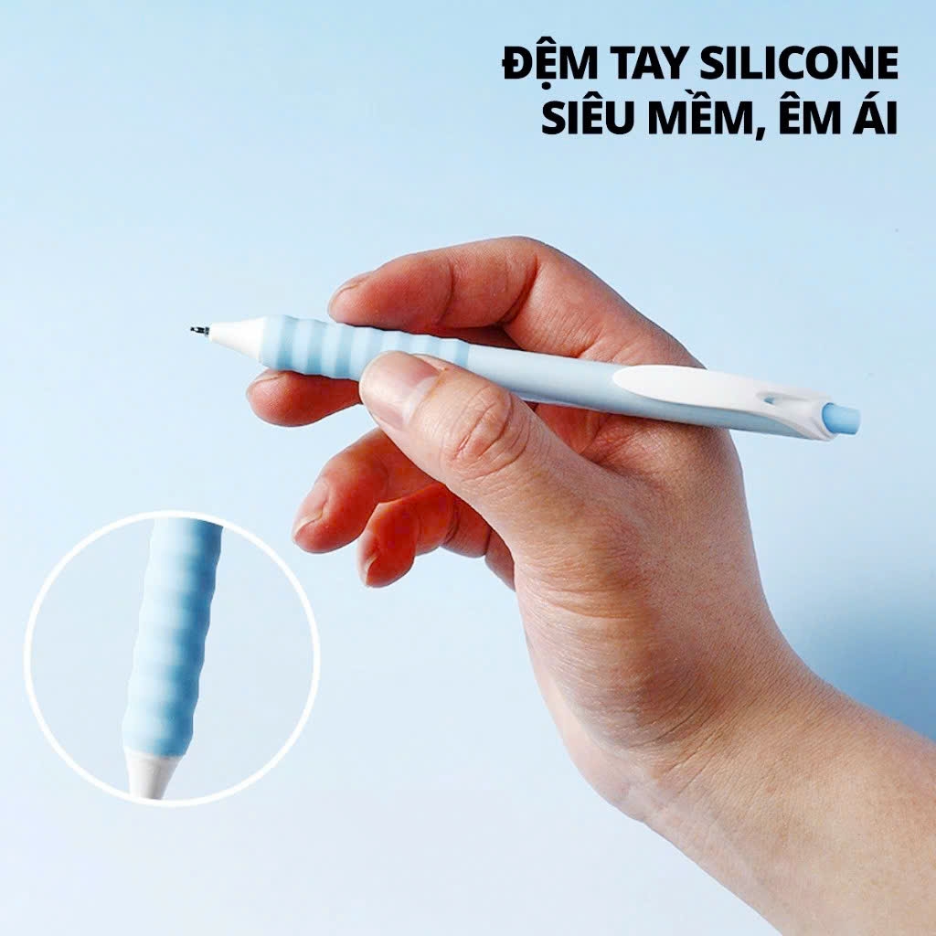Bút gel mùi thơm Deli G611 đen, Bút nước, Gel pen, Bút mực gel (12/144)
