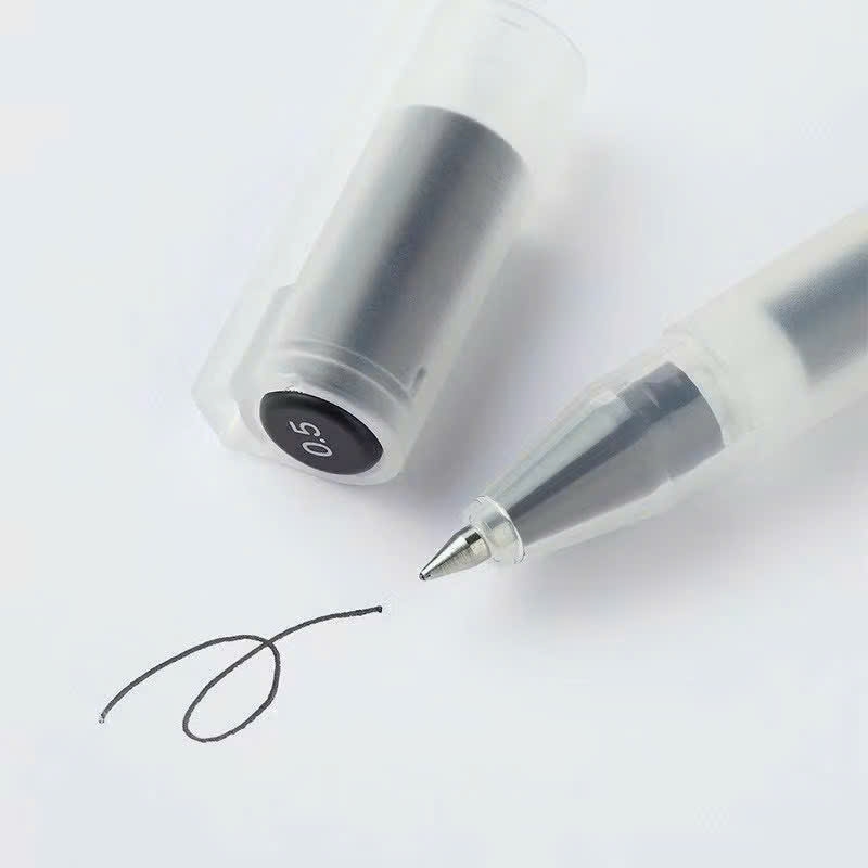 Bút gel Muji nắp, Bút nước, Bút gel (10)
