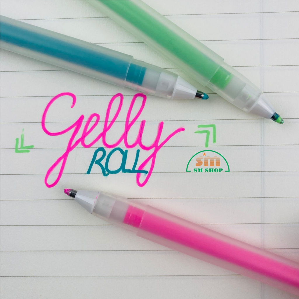 Bút gel phản quang Gelly Roll XPGB (12)