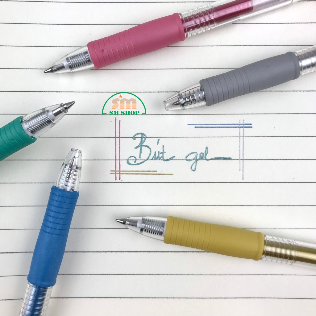 Bút gel Pilot BL-G2-7 màu nhũ (12)