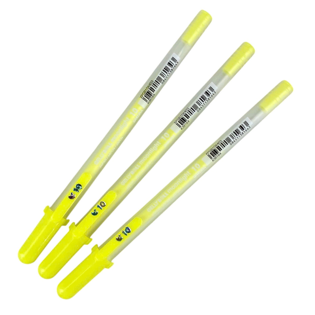Bút gel Sakura Gelly Roll moonlight XPGB10, Bút neon, Bút trang trí (12)