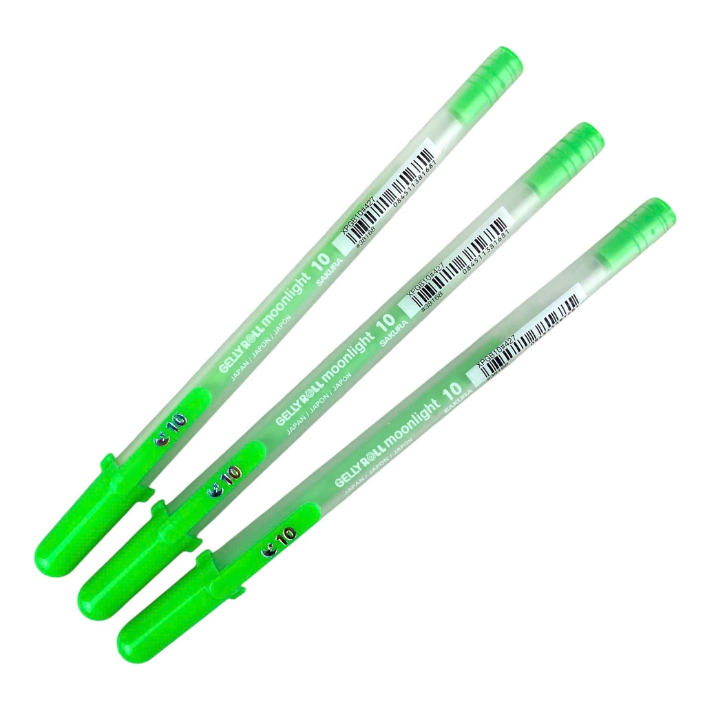 Bút gel Sakura Gelly Roll moonlight XPGB10, Bút neon, Bút trang trí (12)