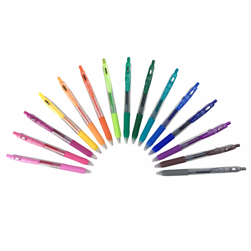 Bút gel Zebra Sarasa Clip JJ15 (10)