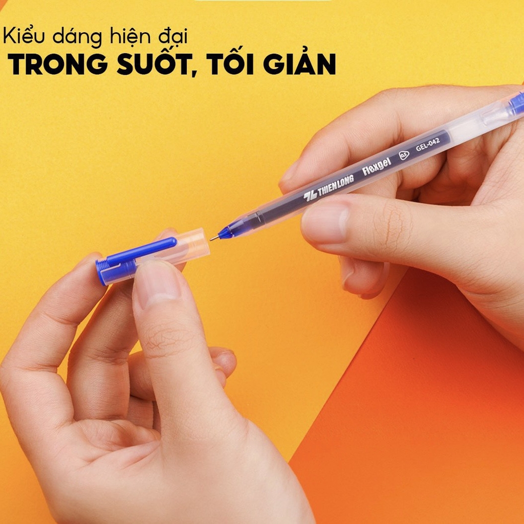Bút gel TL Gel-042, Bút bi nước, Viết mực nước, Bút mực gel (20)