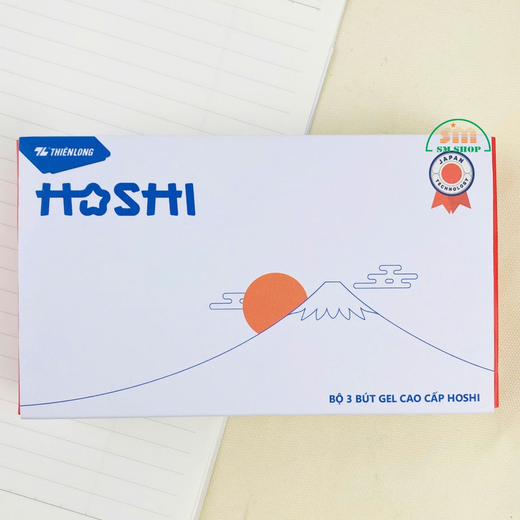 Bút gel TL Hoshi GEL-047/HS 039 hộp 3 cây