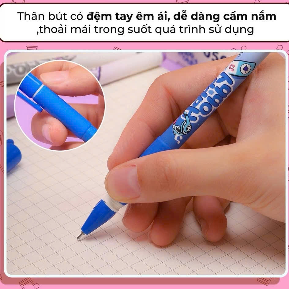 Bút gel TL GeL-056 0.5mm, Gel pen, Bút nước, Bút mực gel (20)