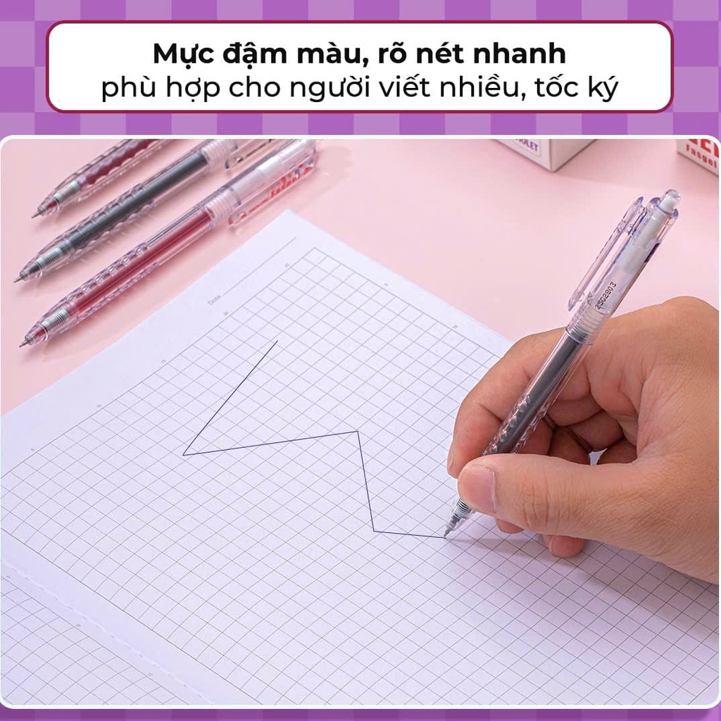 Bút gel TL GeL-068  (20), Bút bi nước, Viết mực nước, Văn phòng phẩm