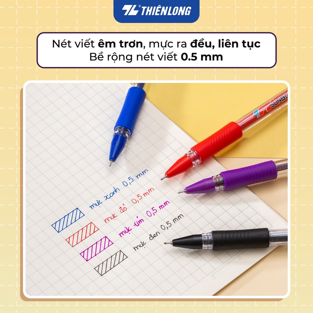 Bút gel TL Gel-08 Sunbeam (20/960)