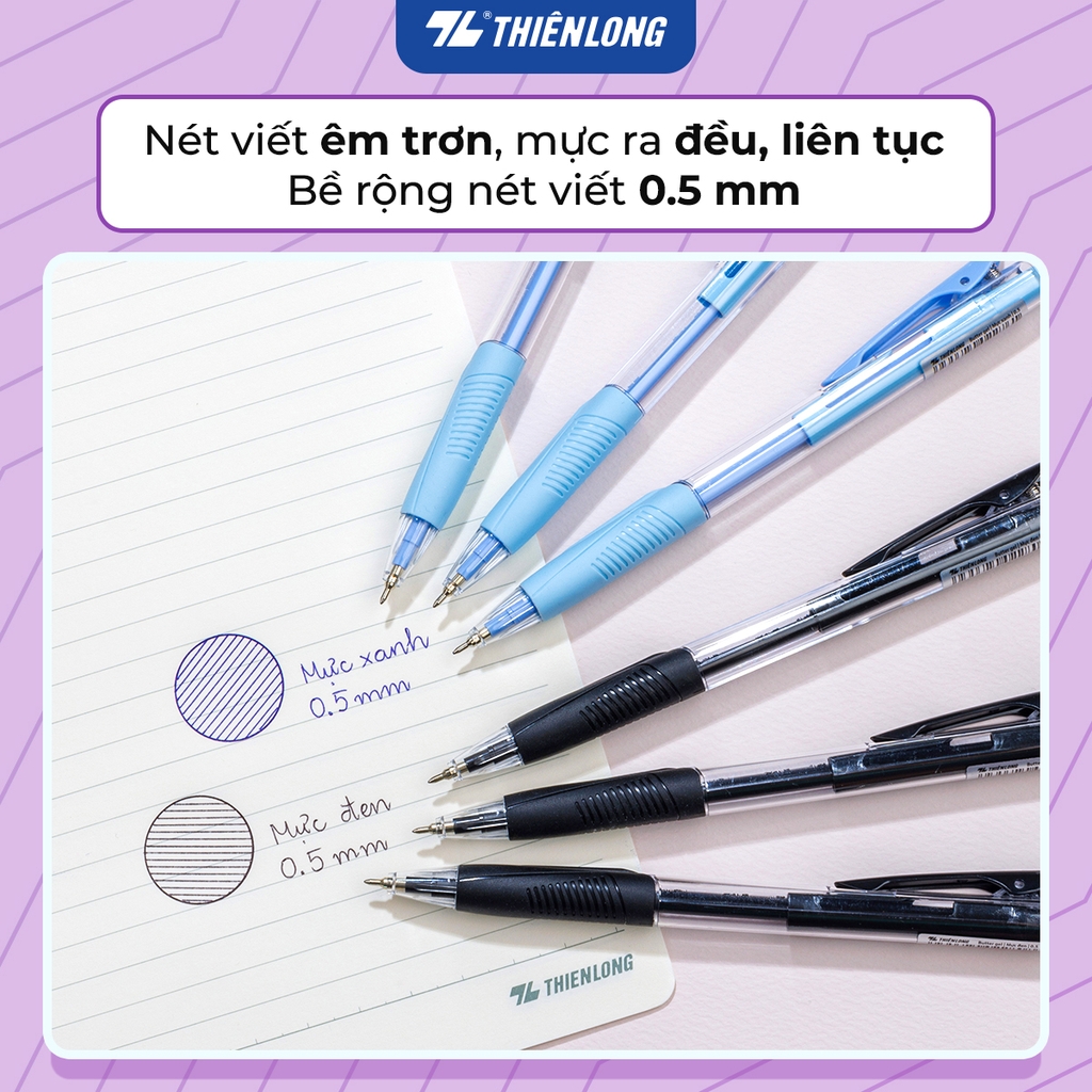 Bút gel TL GeLB-023 xanh dương (20)