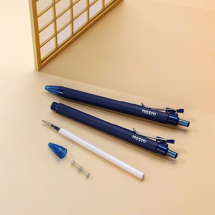 Bút gel TL Hoshi GeL-047/HS xanh (10)