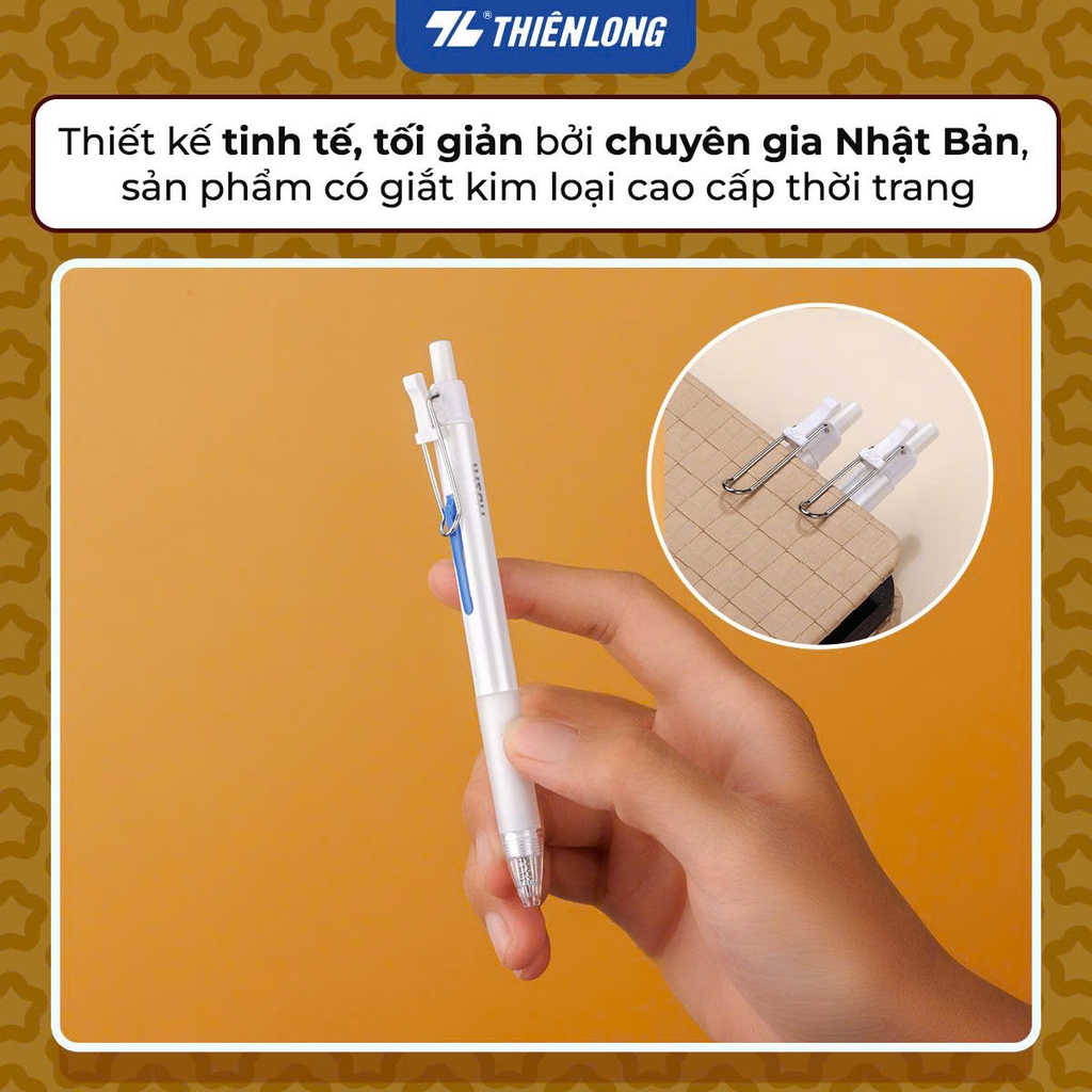 Bút gel TL Hoshi GeL-049/HS xanh (10)