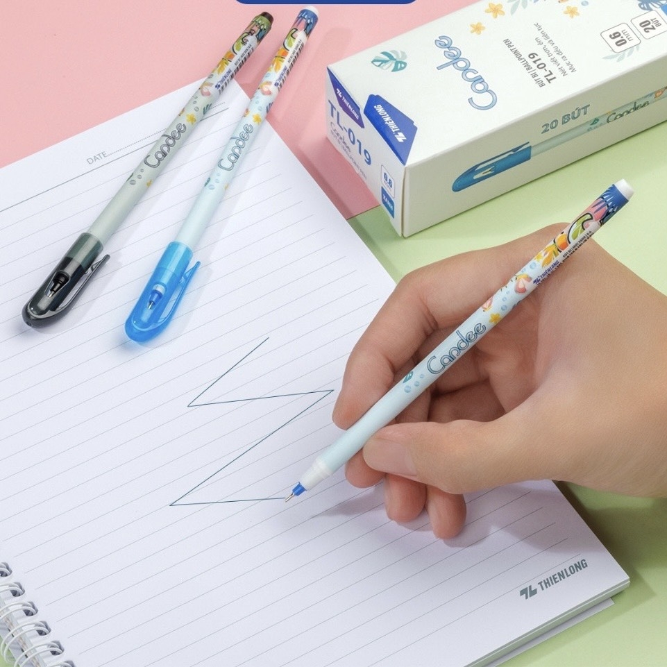 Bút gel TL TL-019 xanh dương (20/2000)