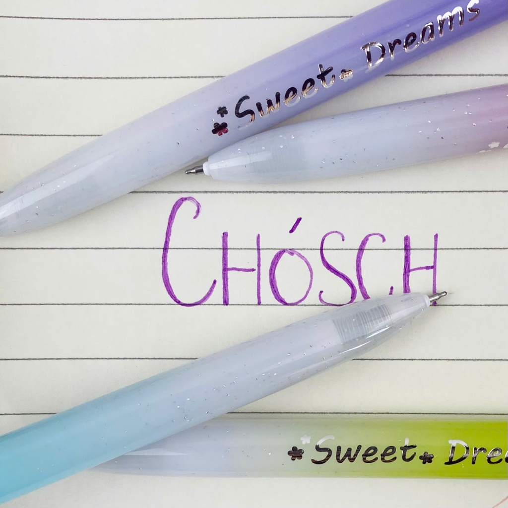 Bút gel xoá được Chosch CS-1002T tím, Viết tẩy được, Văn phòng phẩm (12)