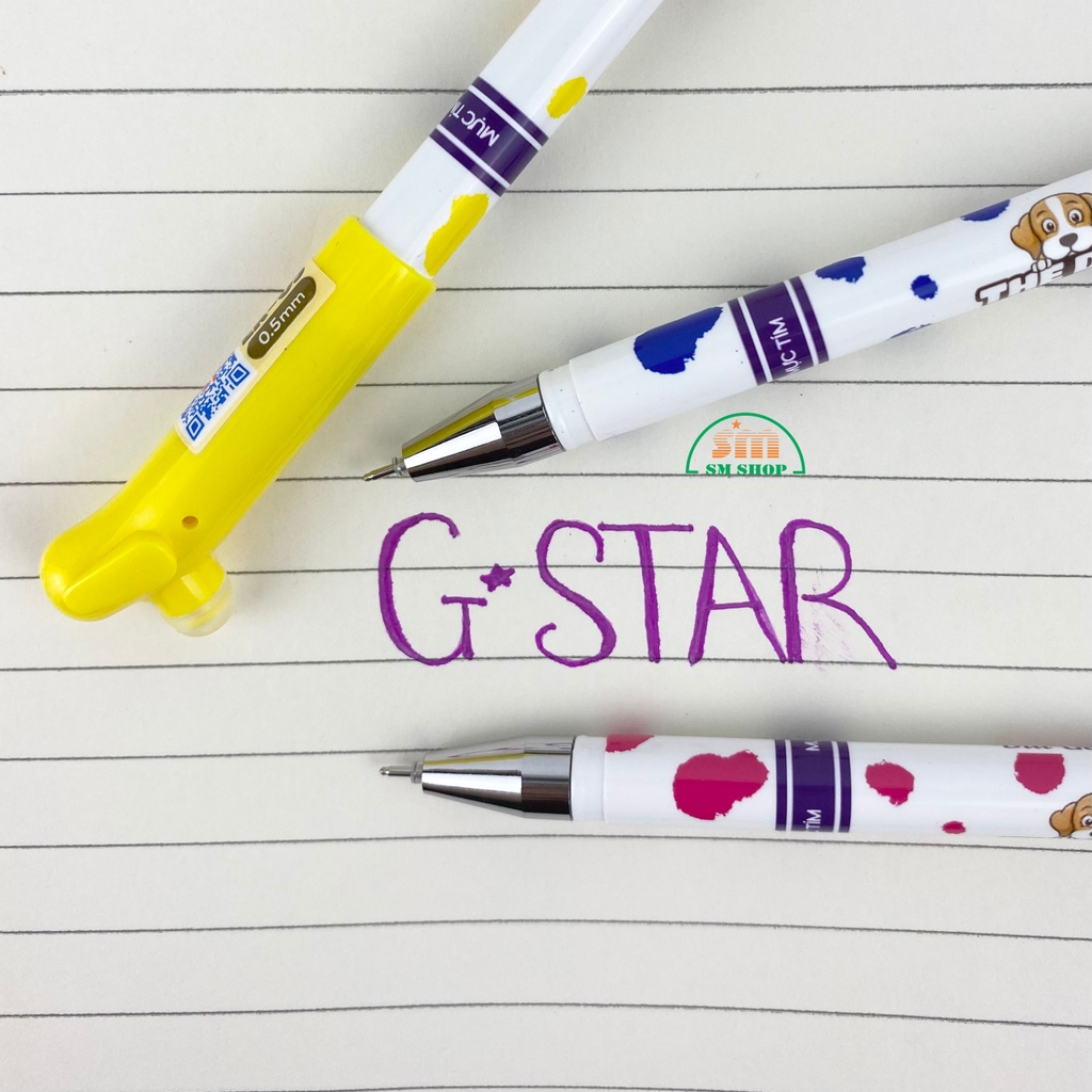 Bút gel xóa được Gstar ER-05 tím (12/120)