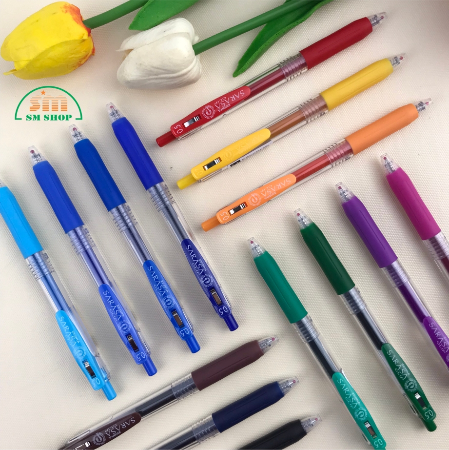 Bút gel Zebra Sarasa Clip JJ15 (12)