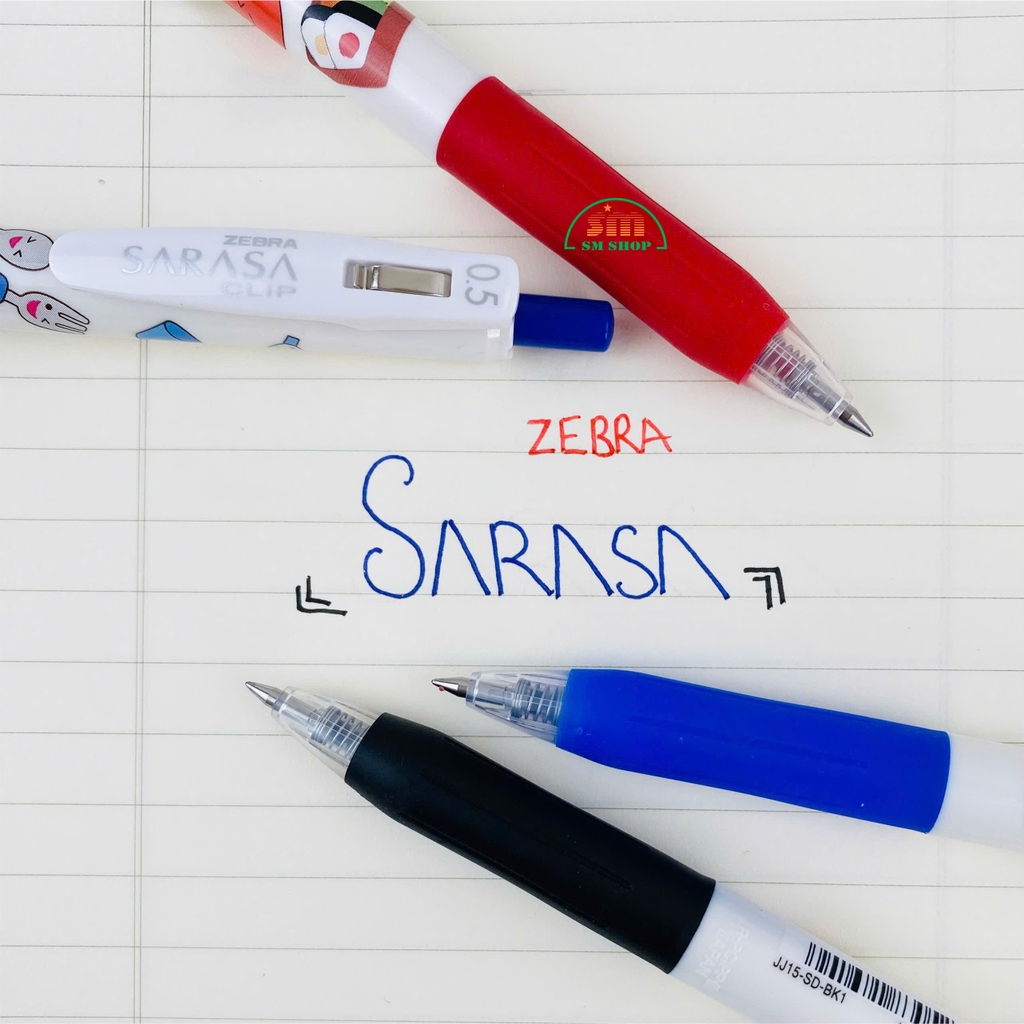 Bút gel Zebra Sarasa Clip JJ15-SD (12)
