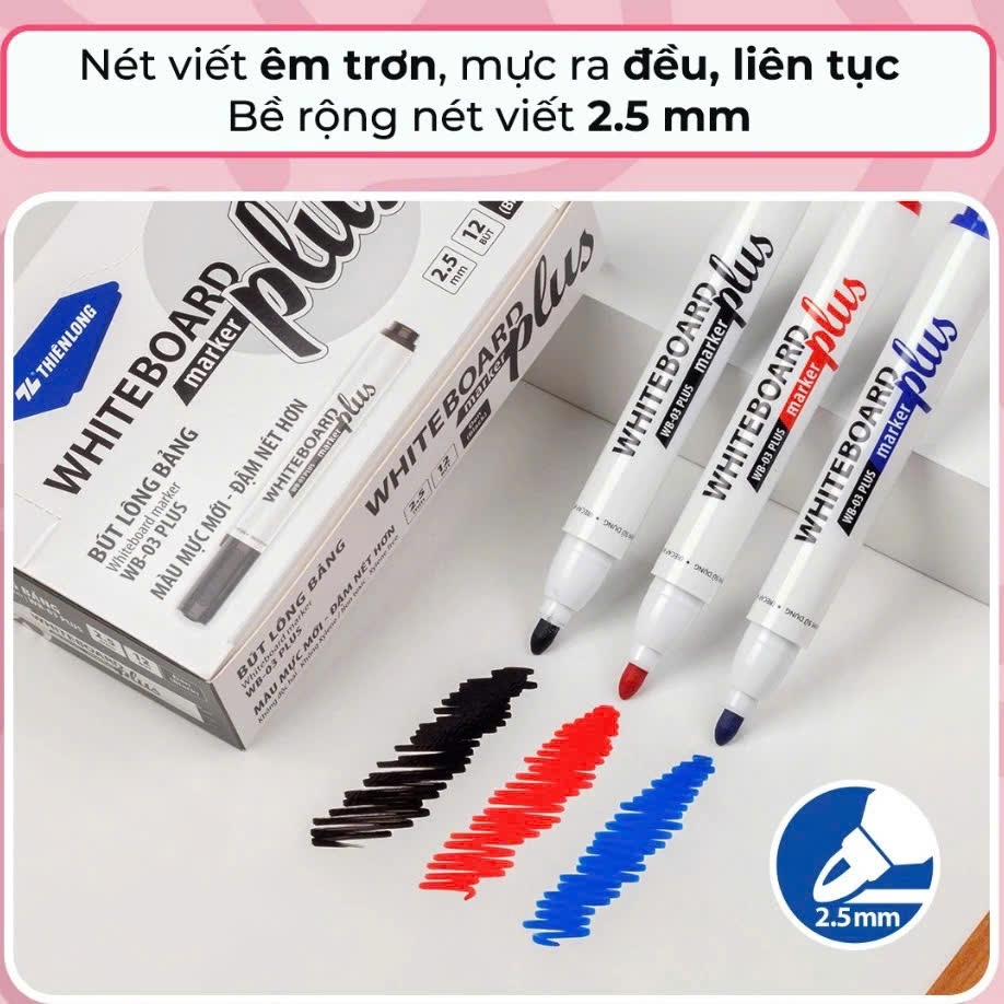 Bút lông bảng TL WB-03 Plus (12)