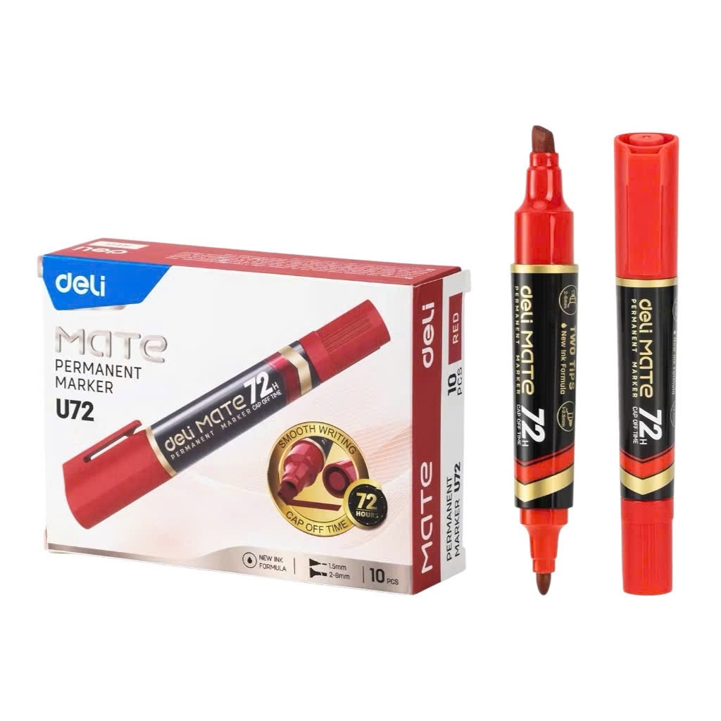 Bút lông dầu Deli U72, Viết lông dầu, Bút CD (10/120)