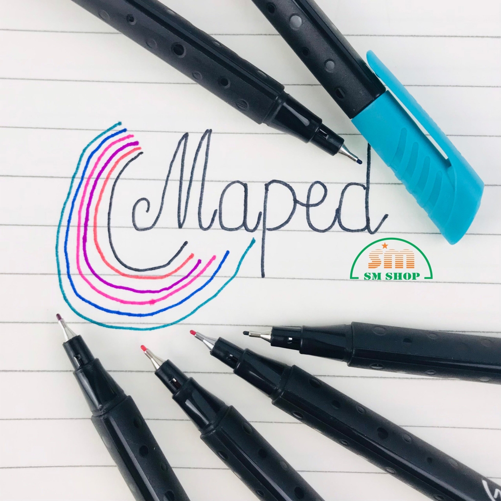 Bút lông kim Maped Graph Peps 0.4mm (12)