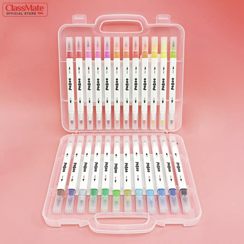 Bút lông màu 2 đầu ArtMate AM-WC451 / AM-WC453