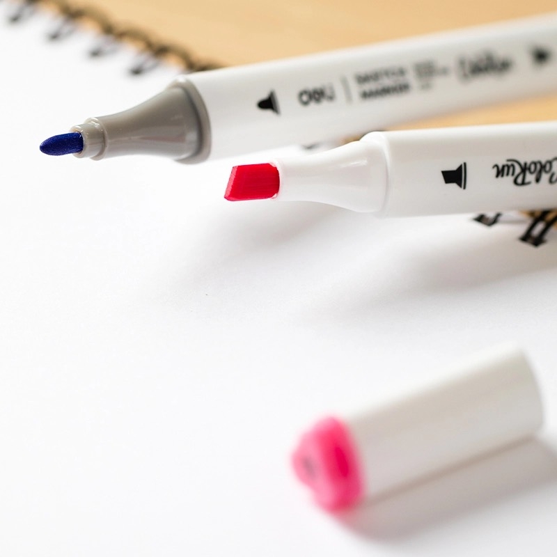 Bút lông màu 2 đầu Deli E70803