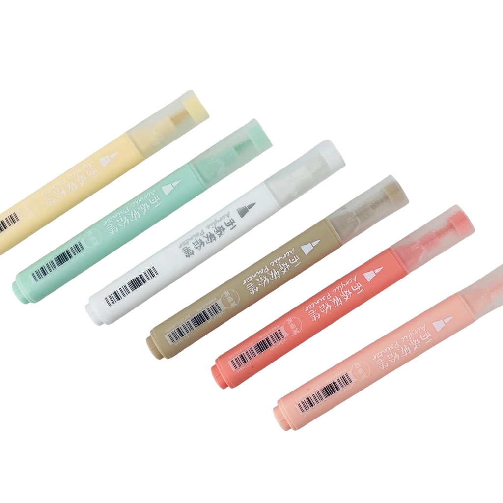 Bút lông màu Acrylic Chosch CS-H845 6 màu (18)