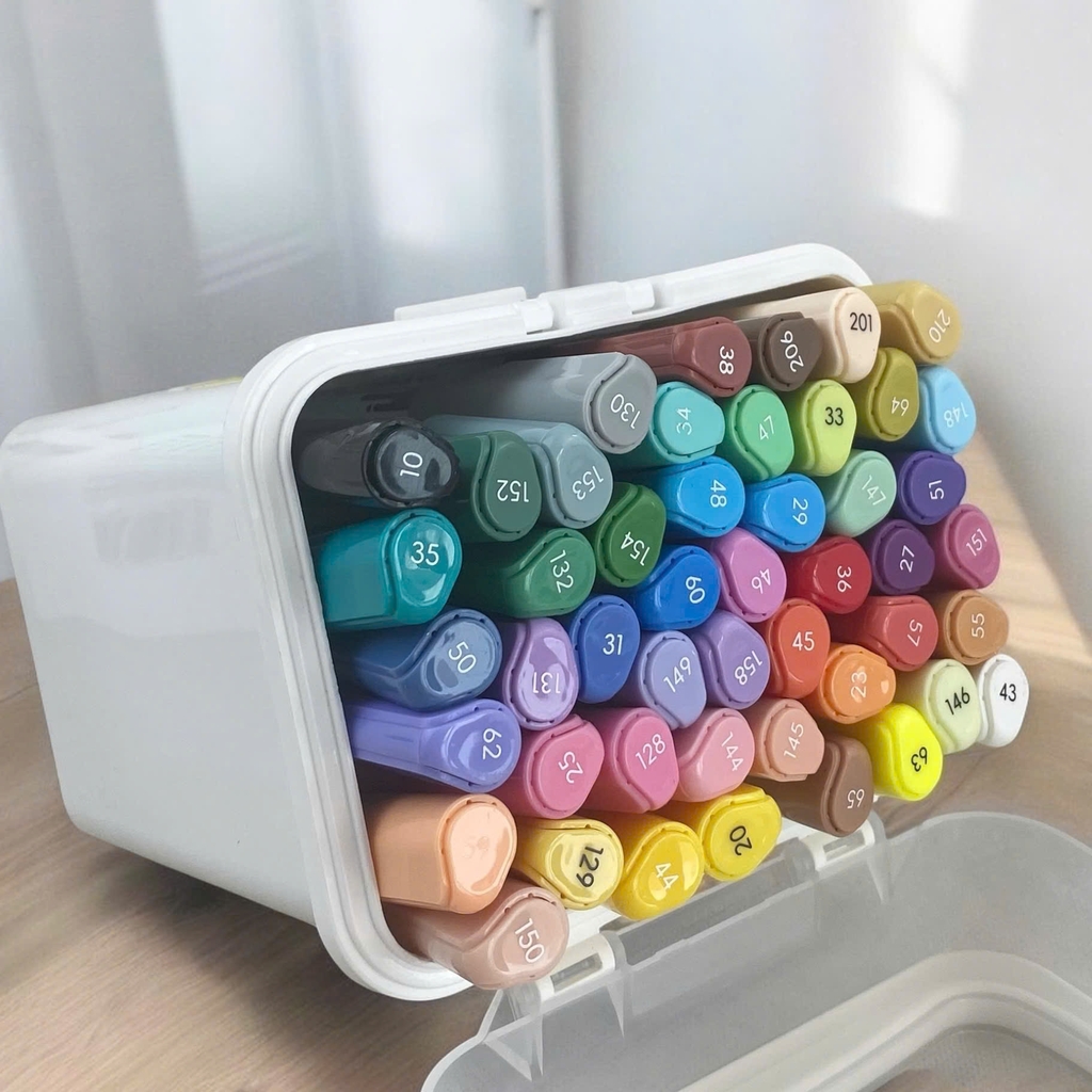 Bút lông màu Acrylic Chosch CS-M08 (12)