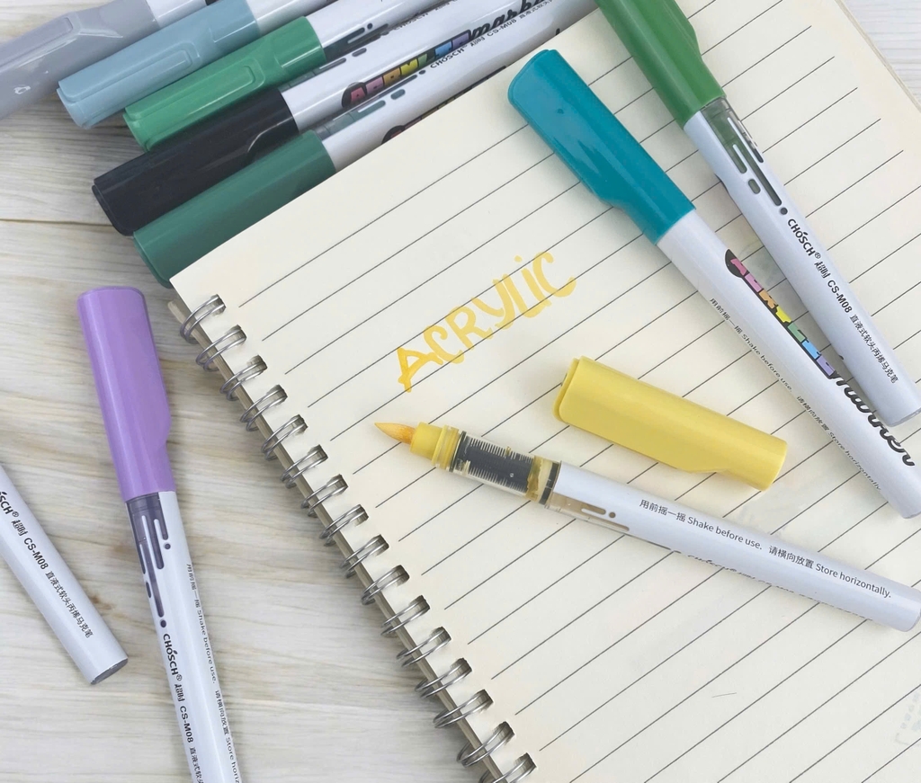 Bút lông màu Acrylic Chosch CS-M08 (12)
