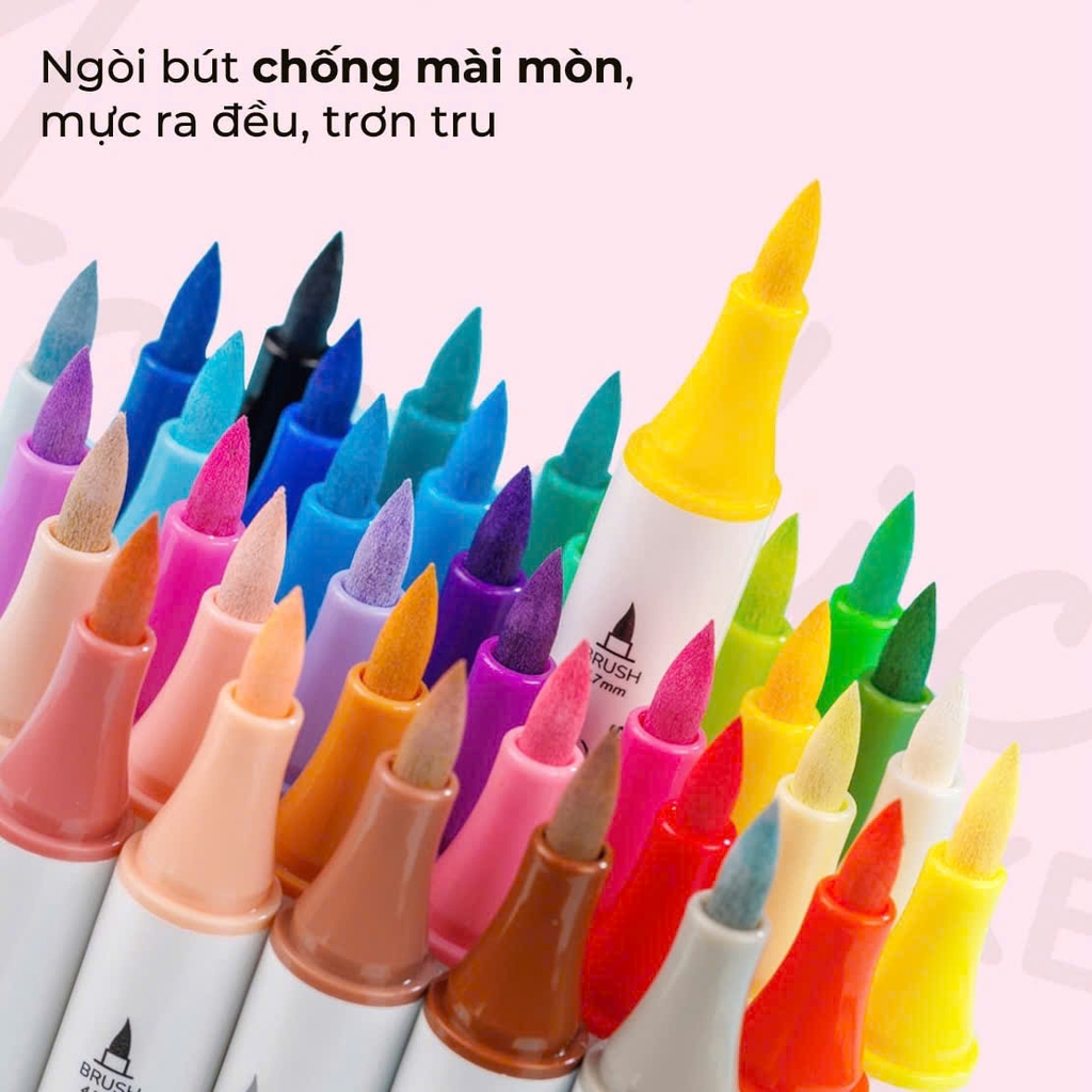 Bút lông màu Acrylic TL Colokit ACM-C017 / ACM-C018 / ACM-C019, Acrylic Marker