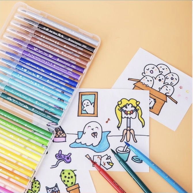 Bút lông màu Deli C103