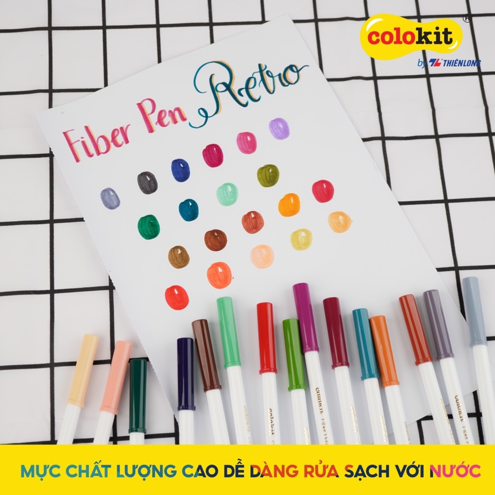 Bút lông màu rửa được TL Colokit SWM-C009 20 màu (10/100)