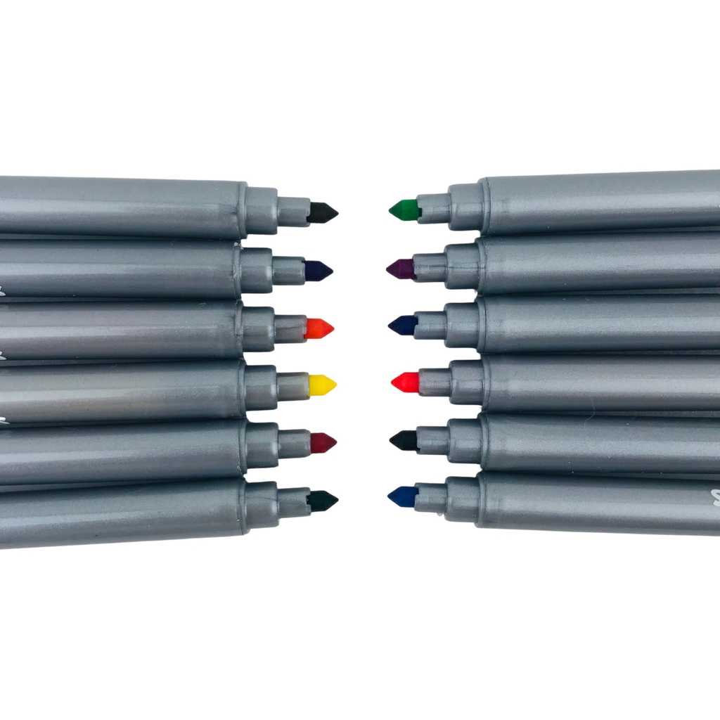 Bút lông màu rửa được Smart Kids WM05 12 màu