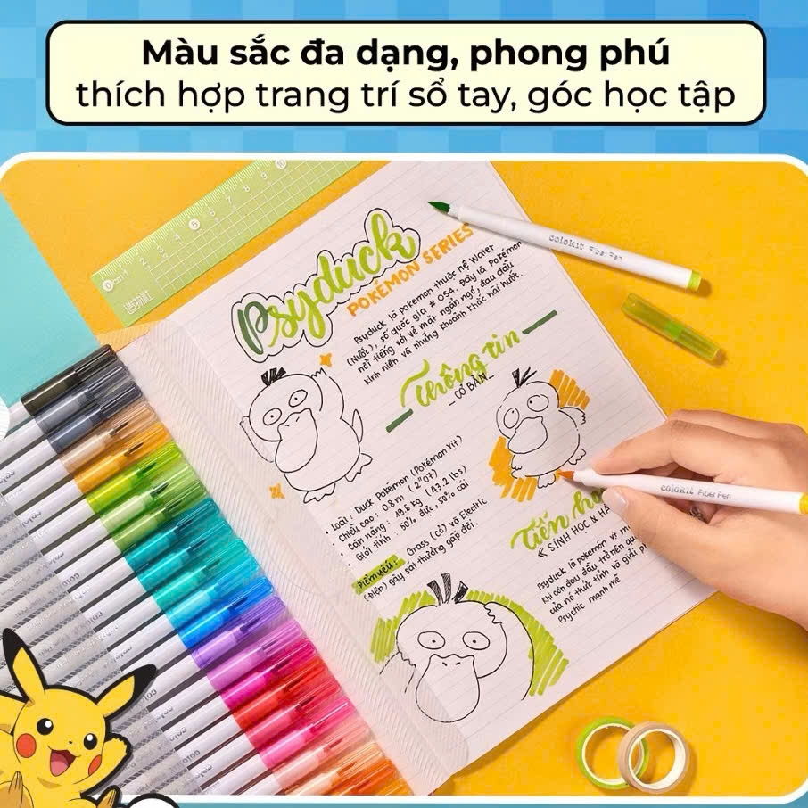 Bút lông màu TL Colokit PKM
