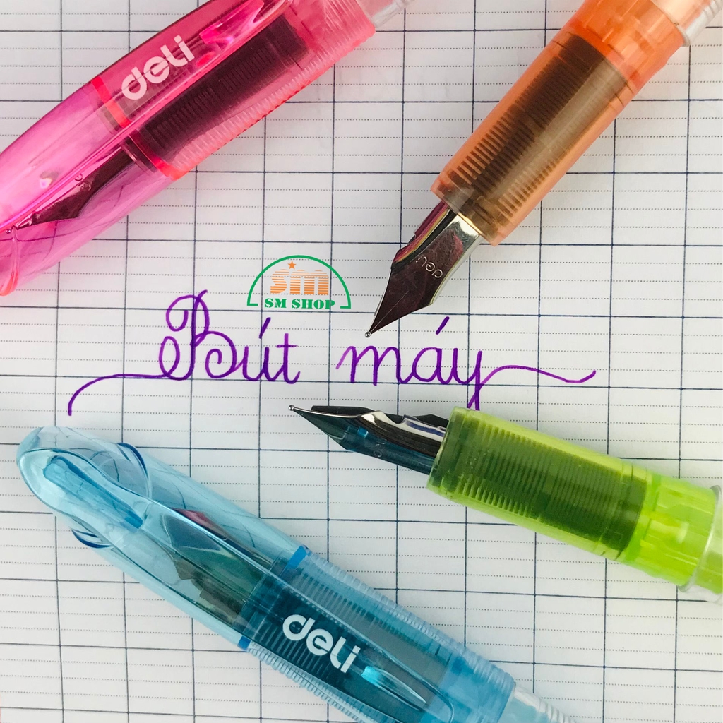 Bút máy Deli Q881 (12/144)