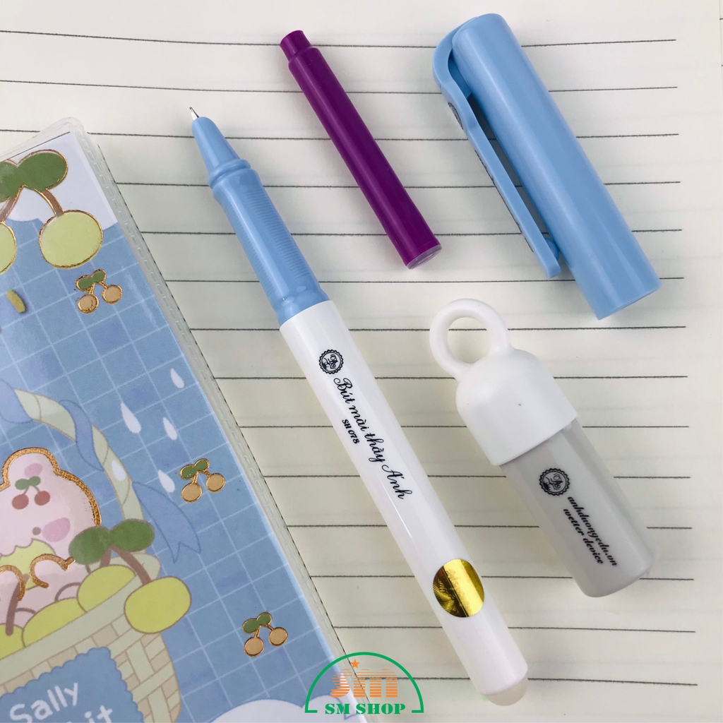 Bút máy xóa được + ống mực Ánh Dương SH078